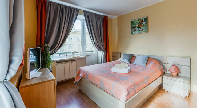 Odnokomnatnaya Kvartira U Metro Chernaya Rechka S Vidom Na Bashnyu Gazprom Apartments, Rezervovat Apartmán Hotely v Petrohrad s parkováním, Parkování