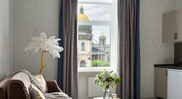 Двухместные апартаменты Квартира Agent Flat 1