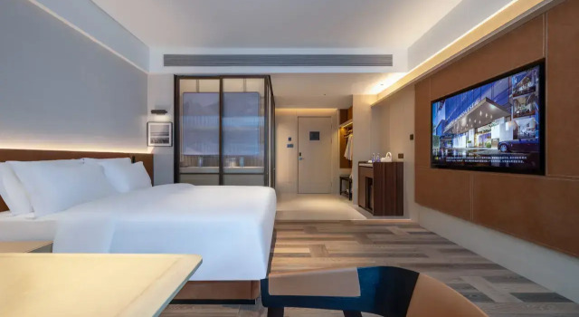 Семейный люкс с видом на реку Отель Mehood Lestie Shanghai International Resort Chuansha Road