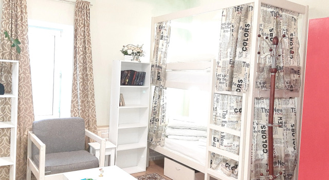 Кровать в общем номере (мужской номер) BelEtage Hostel