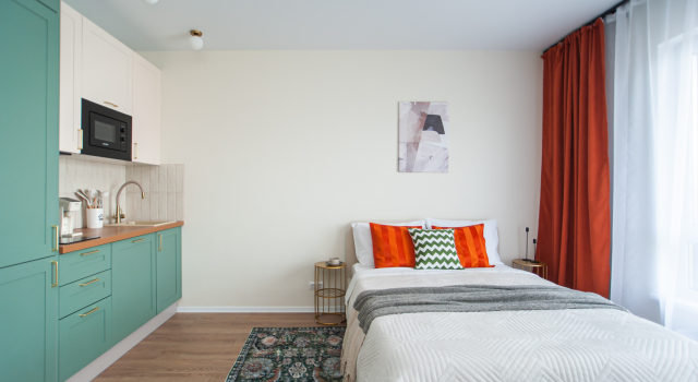 Kaminny Ochag Stil i Teplo v Kazhdom Mgnovenii Flat, Rezervasyon Daire Sankt Peterburg Rusya