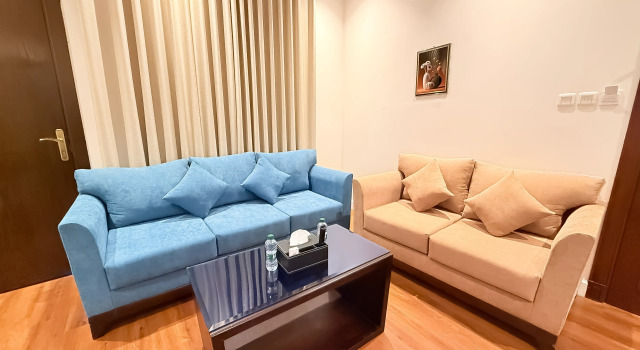Люкс с 2 комнатами Апарт отель Sadeem Alfakhr Apartment Hotel