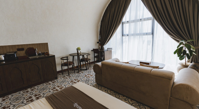 Apartamento doble 1 dormitorio con vista al océano Sunny Samudra