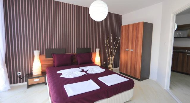 Апартаменты c 1 комнатой с балконом и с красивым видом из окна Апарт-Отель Rainbow 3 Resort Club