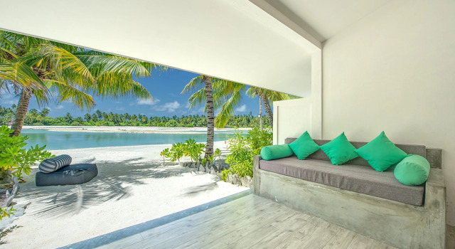Вилла с видом на залив Курортный Отель Rahaa Resort