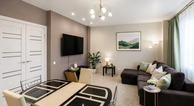 Set Nasutki38|Prostornaya Akvarel u Dvortsa Brakosochetaniya Flat, Boek Appartement Oktyabrsky Administrative District Irkoetsk