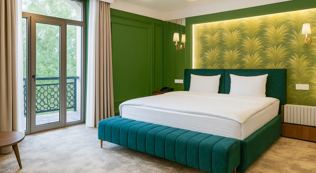Doppel Junior-Suite mit Balkon Siab Hotel