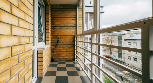 Двухместные апартаменты Economy с балконом Квартира Pskov City Apartments 2 Lagernaya 5 A