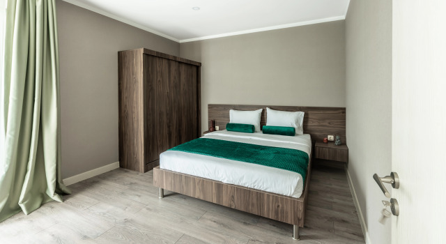 Семейный полулюкс с балконом и с видом на горы Green Side Apart Hotel Official