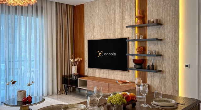 Апартаменты 2+1 Qoople Legend C9 в 100 метрах от моря