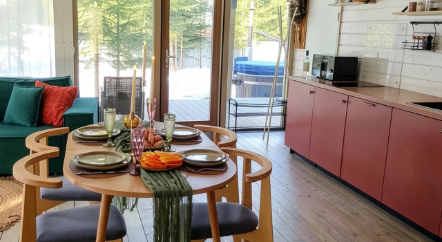 S Panoramnymi Oknami V Lesu S Chanom Private house, Book Feriehus Hoteller i Moskva oblast med parkering, Parkering