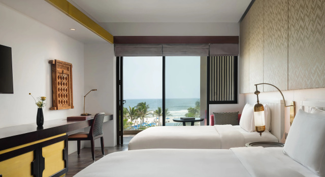 Двухместный номер Deluxe с видом на море Курортный отель Al Baleed Resort Salalah by Anantara