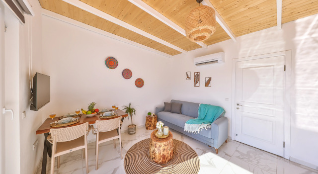 Вилла Deluxe с балконом и с видом на горы Villa Ay