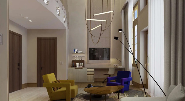 Двухместный люкс Двухуровневый с видом на море Swissôtel Resort Сочи Камелия