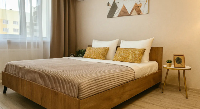 Aparts Pro Prostornaya 1-kom v novom ZHK Sokol na 23 etazhe Flat, Prenota Appartamento Hotel a Samara con parcheggio, Parcheggio