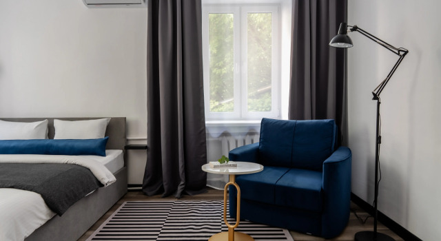 Апартаменты Сапфир от сети Good Vibes Apartments, Забронировать Апартаменты/квартира Нижний Новгород Нижегородская область, рядом с Усадьба купца Маркова