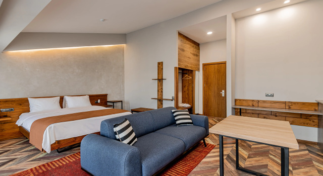 Двухместная студия с видом на внутренний двор Ivy Hotel