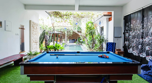 Casa-Retro Courtyard Villa, Rezervovat Vila Chaty v Bali, Chalupa