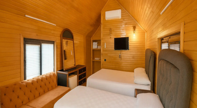 Бунгало с видом на сад White Country Villages Hotel