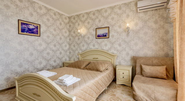 Double Junior Suite with balcony and with sea view Renessance Villa