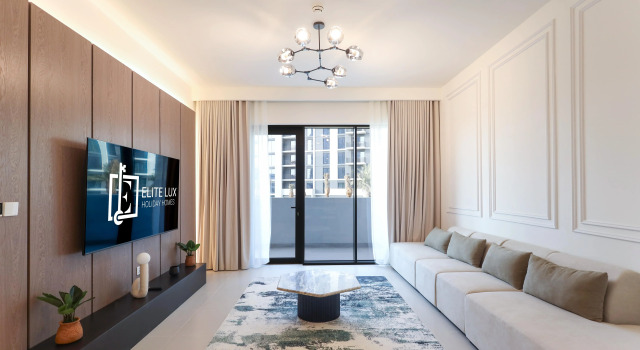 Апартаменты Elite LUX Holiday Homes Exquisite 2BR at Island Park 1 Dubai Creek Harbour