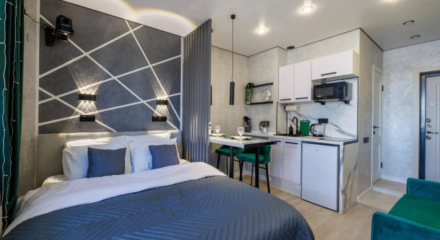 Meduza Apart uyutnye kino-studii s proektoramy 1 Apartment, Prenota Appartamento Hotel a Central Russia con parcheggio, Parcheggio