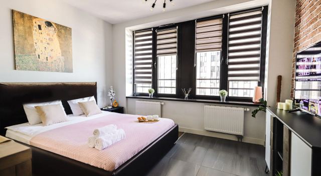 Апартаменты Апартаменты Lalapart Cozy loft на 18 этаже в ЖК Савеловский Сити