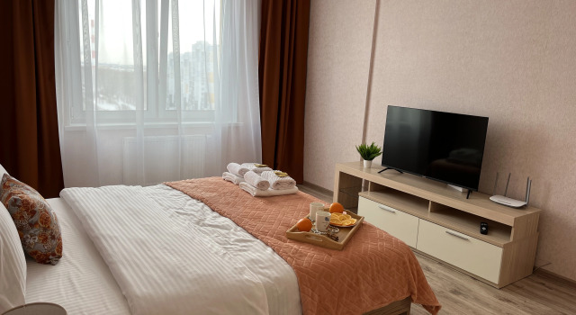 Апартаменты Comfort Квартира комфорт-класса возле ТРК Фиеста, начало паркового