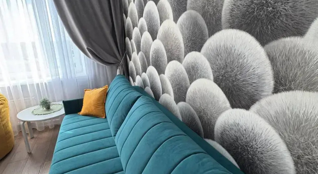 1-room Apartment with queen size bed with sofa with Balcony with view, Rezerwuj Apartament Hotele w Obwód pskowski z parkingiem, Parking