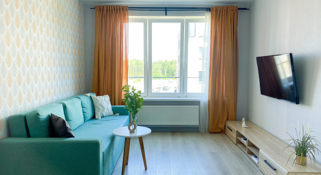 Апартаменты двухкомнатные Hygge Karelia Linty в эко районе, Забронировать Апартаменты/квартира Петрозаводск Прионежский район