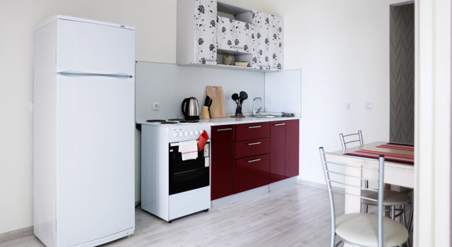Одноместный номер Standard с балконом и с красивым видом из окна Апартаменты Apart Season Tsiolkovskogo 29