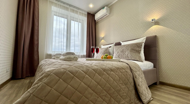 Four Seasons Uyutnaya Euro-dvushka v Cvetah Bashkirii Apartaments, Rezervovat Apartmán Hotely v Bashkortostan s parkováním, Parkování