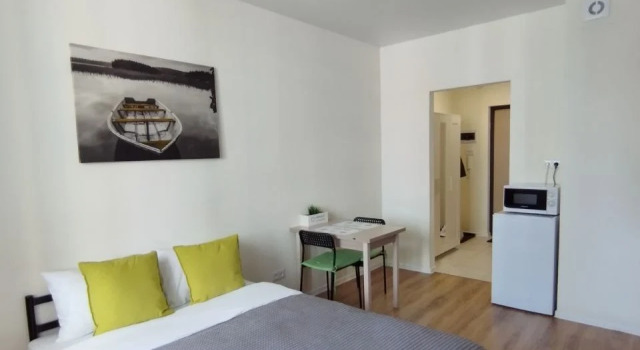 Студия Comfort с балконом Апартаменты Sweet Home на Плесецкой 1