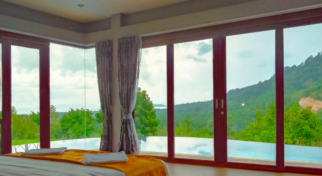 Вилла Luxury Ocean view Villa with Infinity Pool & King-bed	
