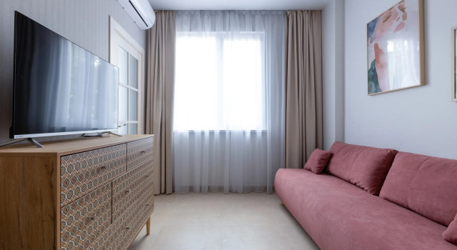 Двухместные апартаменты с балконом и с красивым видом из окна Апартаменты Red Apartments Арт Лайт Вирджиния