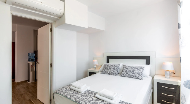 Пентхаус c 1 комнатой с балконом и с красивым видом из окна Sonrisa Apartments