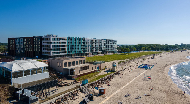 Studiya s terrasoy na beregu morya Flat, Book Apartment Zelenogradsk 