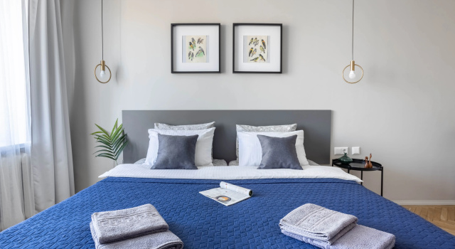 Bird Family 3 rooms flat, 2 bedrooms, free parking, Book Lejlighed Krasnogvardeisky district Sankt Petersborg