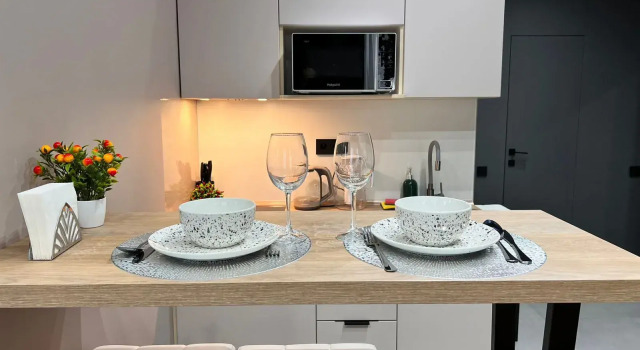Studia Dizaynerskaya UutSute ZhK Park Legend U M Avtozavodskaya I ZIL Besplatnaya Parkovka Flat, Book Lejlighed UAO Area Moskva, nær Roomer Shopping Centre