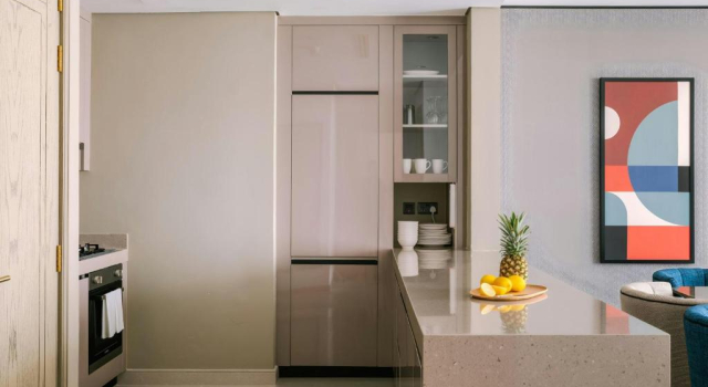 Семейный люкс с 2 комнатами Отель Aura Suites Downtown