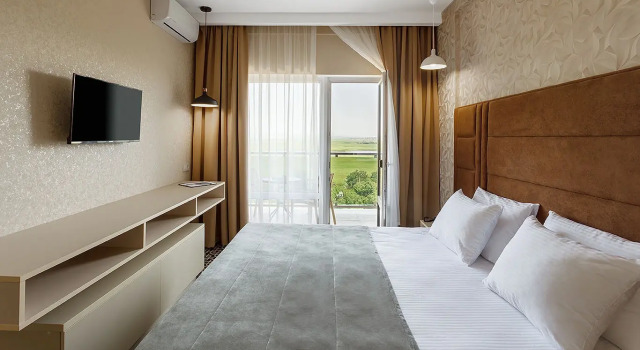 Двухместный люкс Премьер с балконом и с красивым видом из окна Отель Sunparco Hotel Ultra all inclusive
