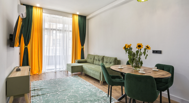 Odnokomnatnye Apartamenty v Zhk More Yalta E4 Apartments, Rezervovat Apartmán Gurzuf 