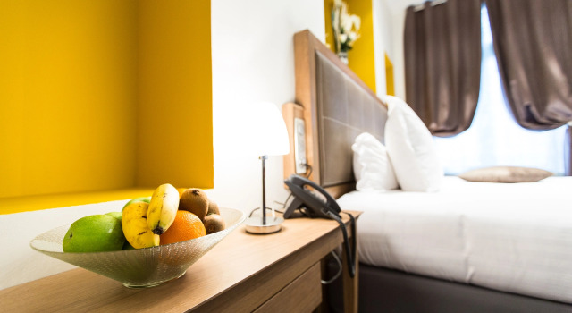 Номер Premium с видом на город Отель Hôtel Spa Marotte