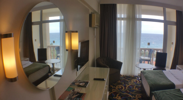Двухместный номер Standard с балконом и с видом на море Отель Oscar Resort