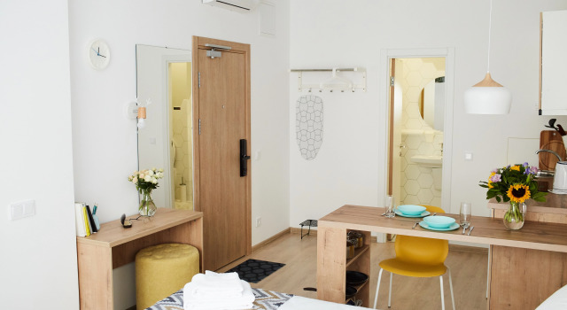 (camerata maschile) letto in camerata con vista sulla città Coliving Zapataya - Hostel
