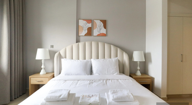 Апартаменты Апартаменты WelHome - Prime 1BR Apartment at Oia Residence