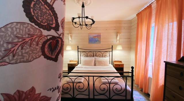 Двухместный номер Розовый рассвет Гостевой дом River Villa