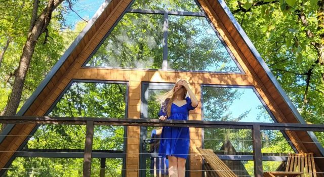 A-frame 3 Вилли Отель Aзгард