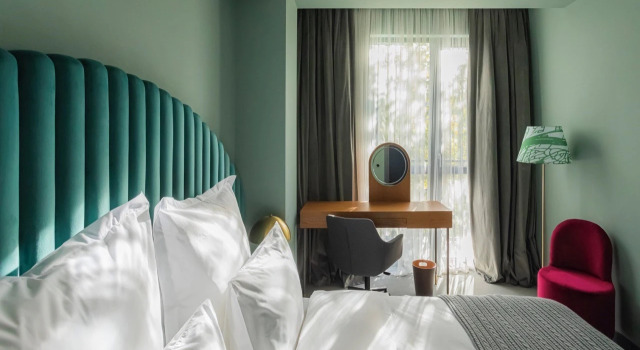 Люкс Представительский с балконом и с красивым видом из окна Khedi Hotel Tbilisi