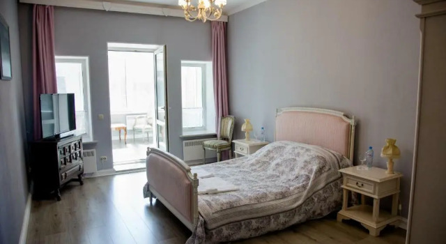 Двухместный люкс с балконом Guest House Le Chalet